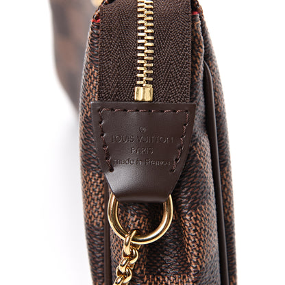 Louis Vuitton Damier Ebene Eva Clutch 5 of 10