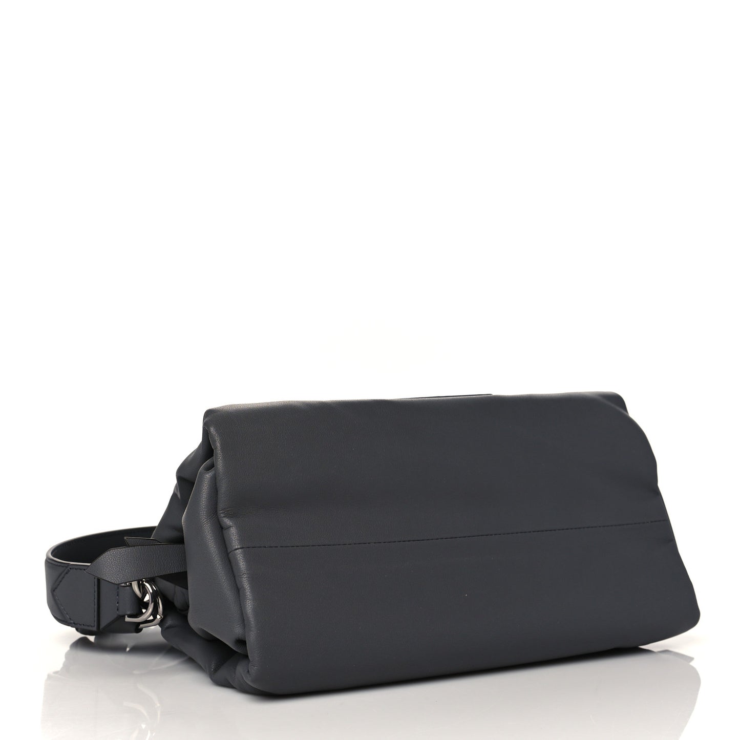 Calfskin Medium ID93 Satchel Storm Grey