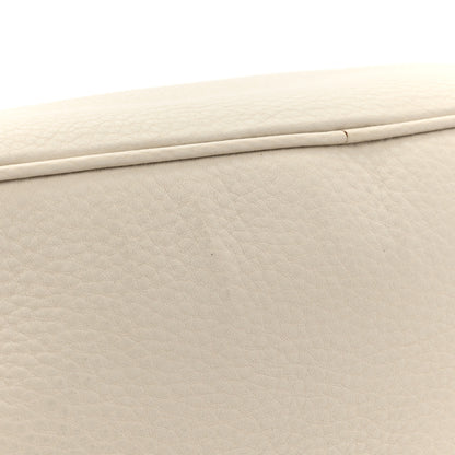 Prada Vitello Daino Large Double Zip Tote Talco 21 of 23