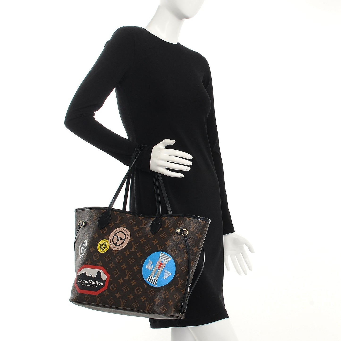 Monogram World Tour Neverfull MM