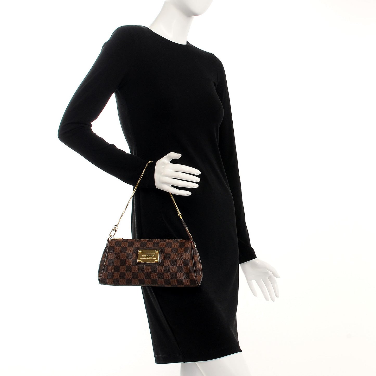 Damier Ebene Eva Clutch