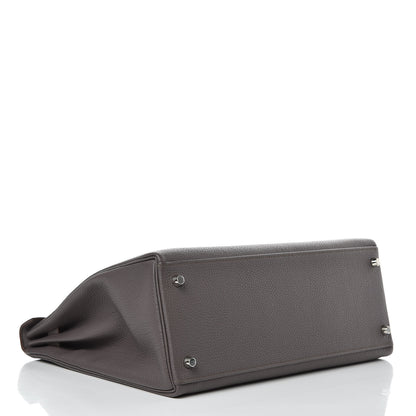 Hermes Togo Kelly Retourne 35 Etain 5 of 33