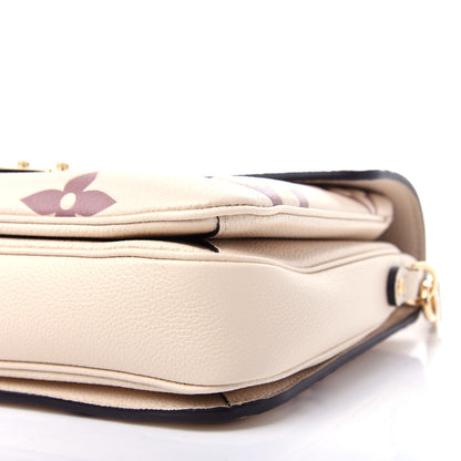 Louis Vuitton Empreinte Monogram Giant Pochette Metis Creme Bois De Rose 8 of 10