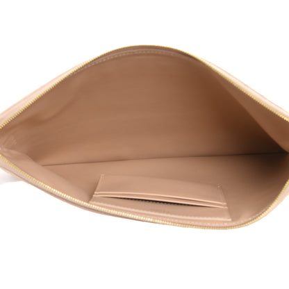 Celine Calfskin Quilted C Charm Pouch Nude 5 of 8