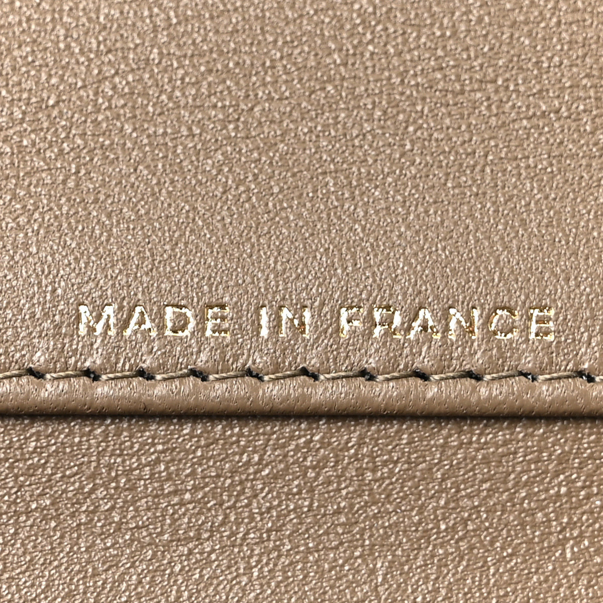 Chanel Calfskin Lizard Embossed Top Handle Long Clutch With Chain Dark Khaki 7 of 12