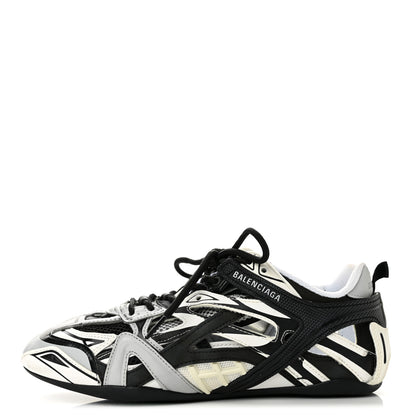 Balenciaga Mesh Rubber Womens Drive Sneakers 37 Light Grey Black 1 of 9