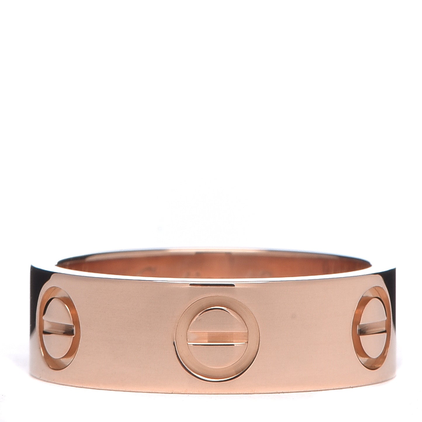 18K Pink Gold 5.5mm LOVE Ring 48 4.5