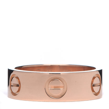 Cartier 18K Pink Gold 5.5mm LOVE Ring 48 4.5 1 of 4