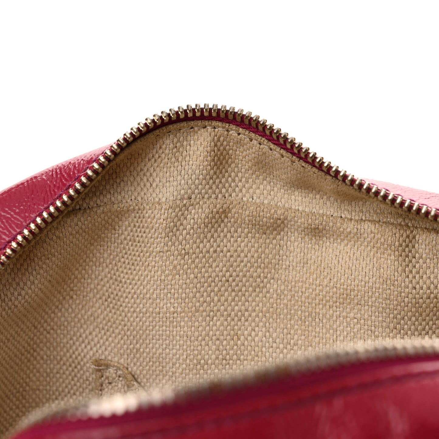 Soft Patent Small Soho Disco Bag Bright Bougainvillea