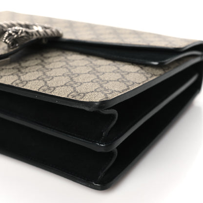Gucci GG Supreme Monogram Medium Dionysus Shoulder Bag Black 10 of 10