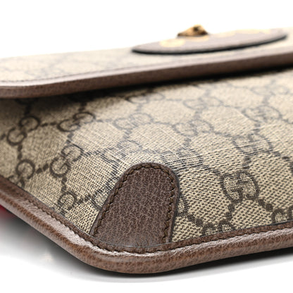 Gucci GG Supreme Monogram Neo Vintage Web Belt Bag Brown 10 of 11