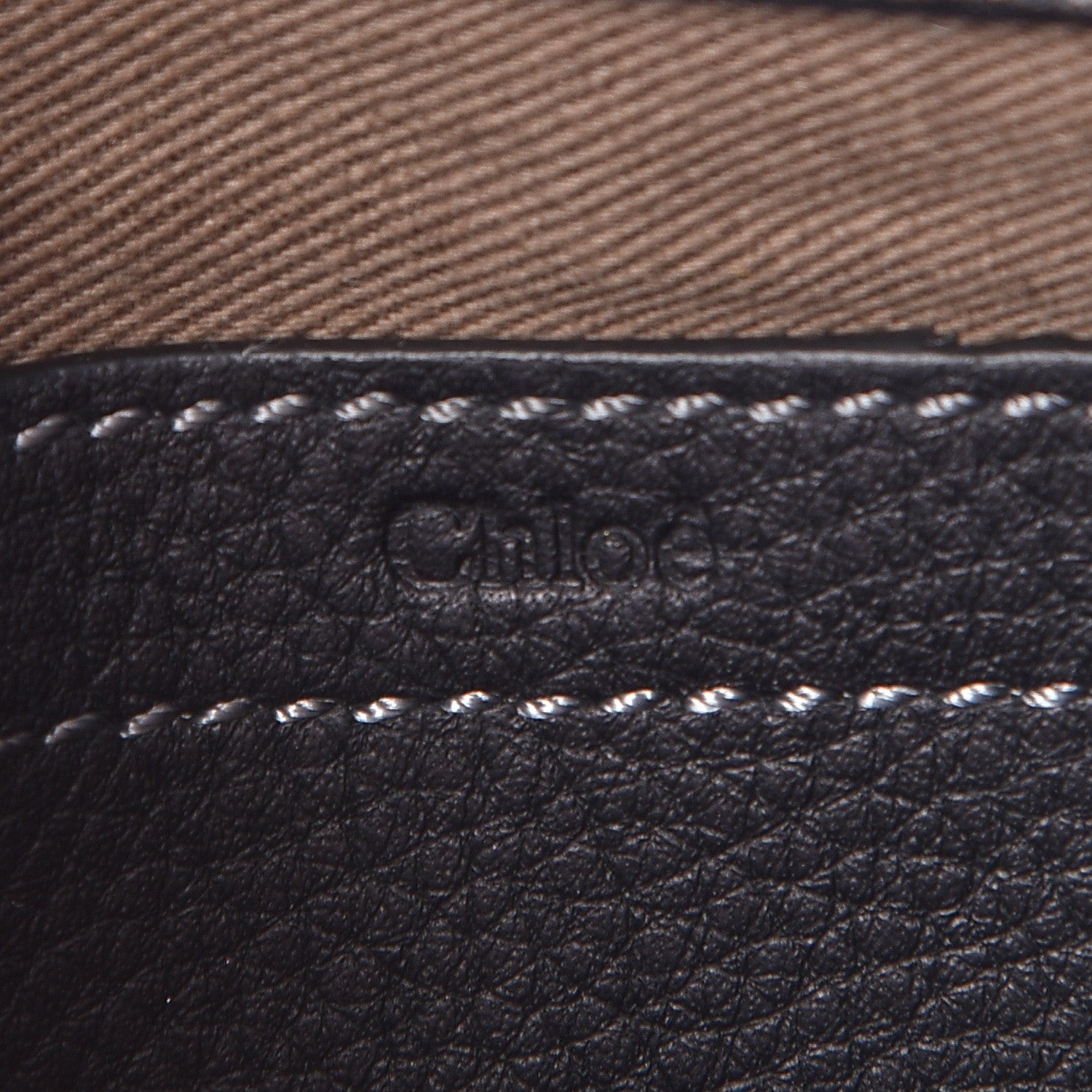 Chloe Calfskin Mini Marcie Round Crossbody Bag Black 6 of 9