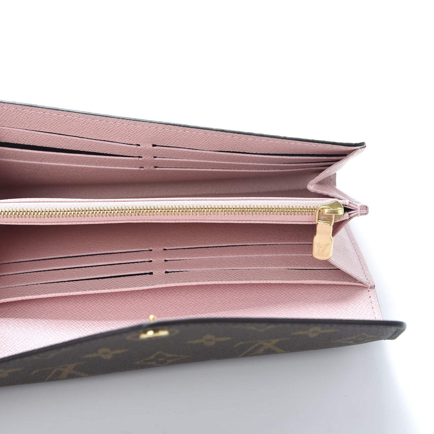 Monogram Sarah Wallet NM Rose Ballerine