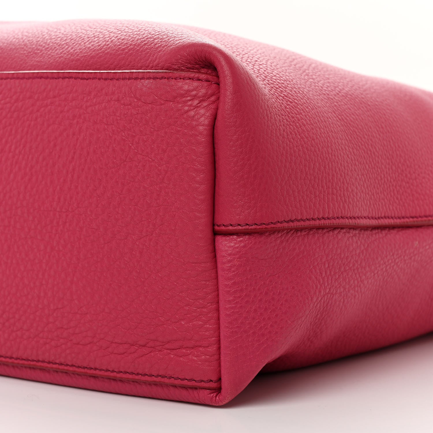 Prada Vitello Daino Shopping Tote Peonia 10 of 12
