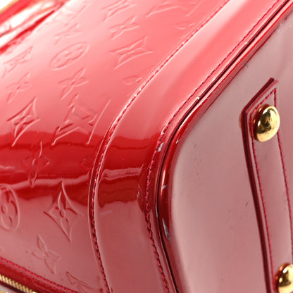 Louis Vuitton Vernis Alma GM Pomme D'Amour 9 of 11