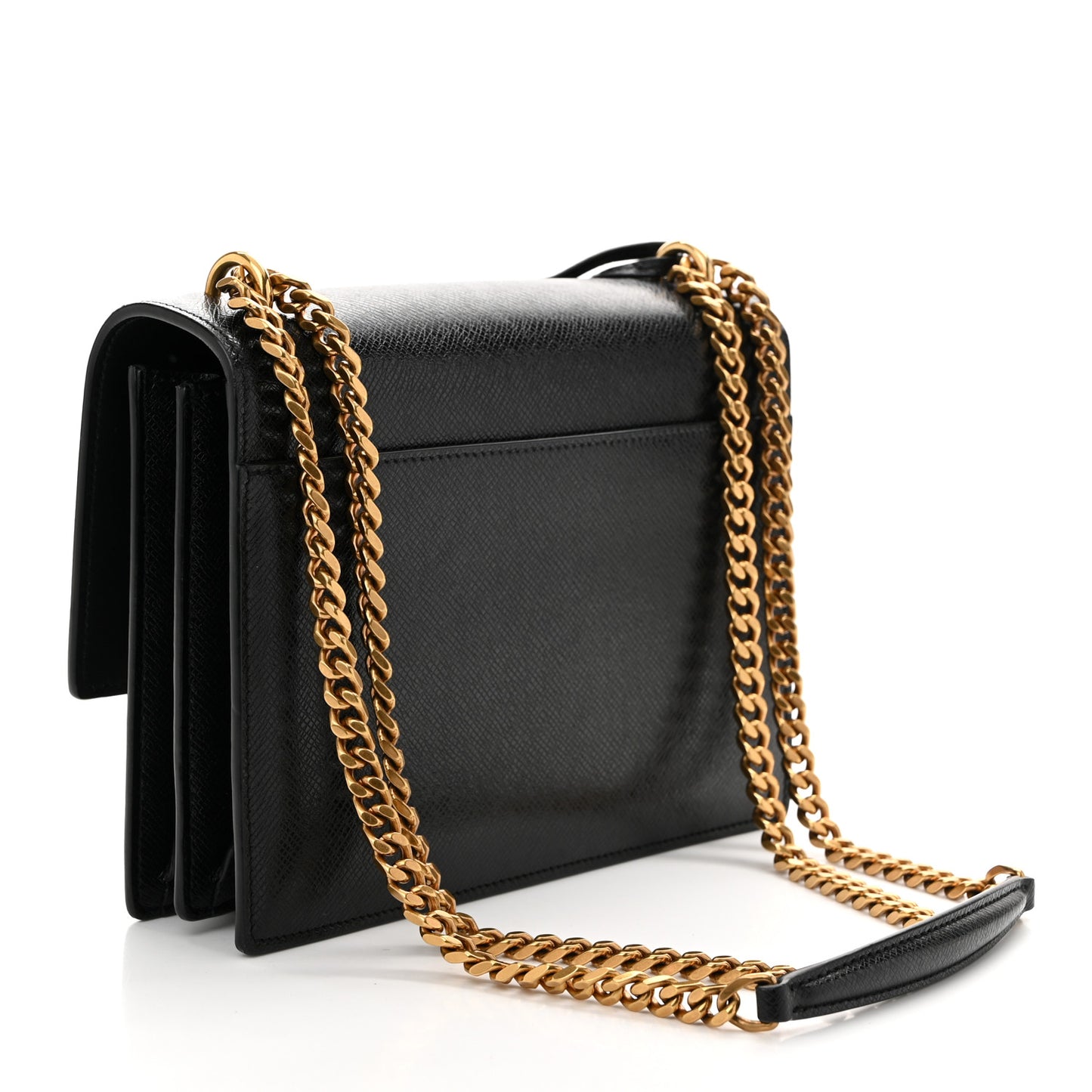 Calfskin Medium Monogram Sunset Black