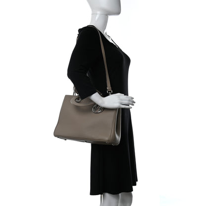 Christian Dior Bullcalf Medium Diorissimo Tote Beige 2 of 10