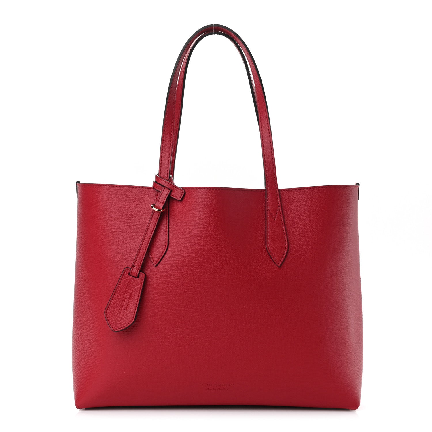 Burberry Haymarket Check Medium Reversible Tote Red 3 of 18