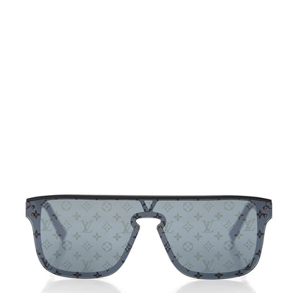 Louis Vuitton Acetate LV Waimea Square Sunglasses Z1082W Black 2 of 8