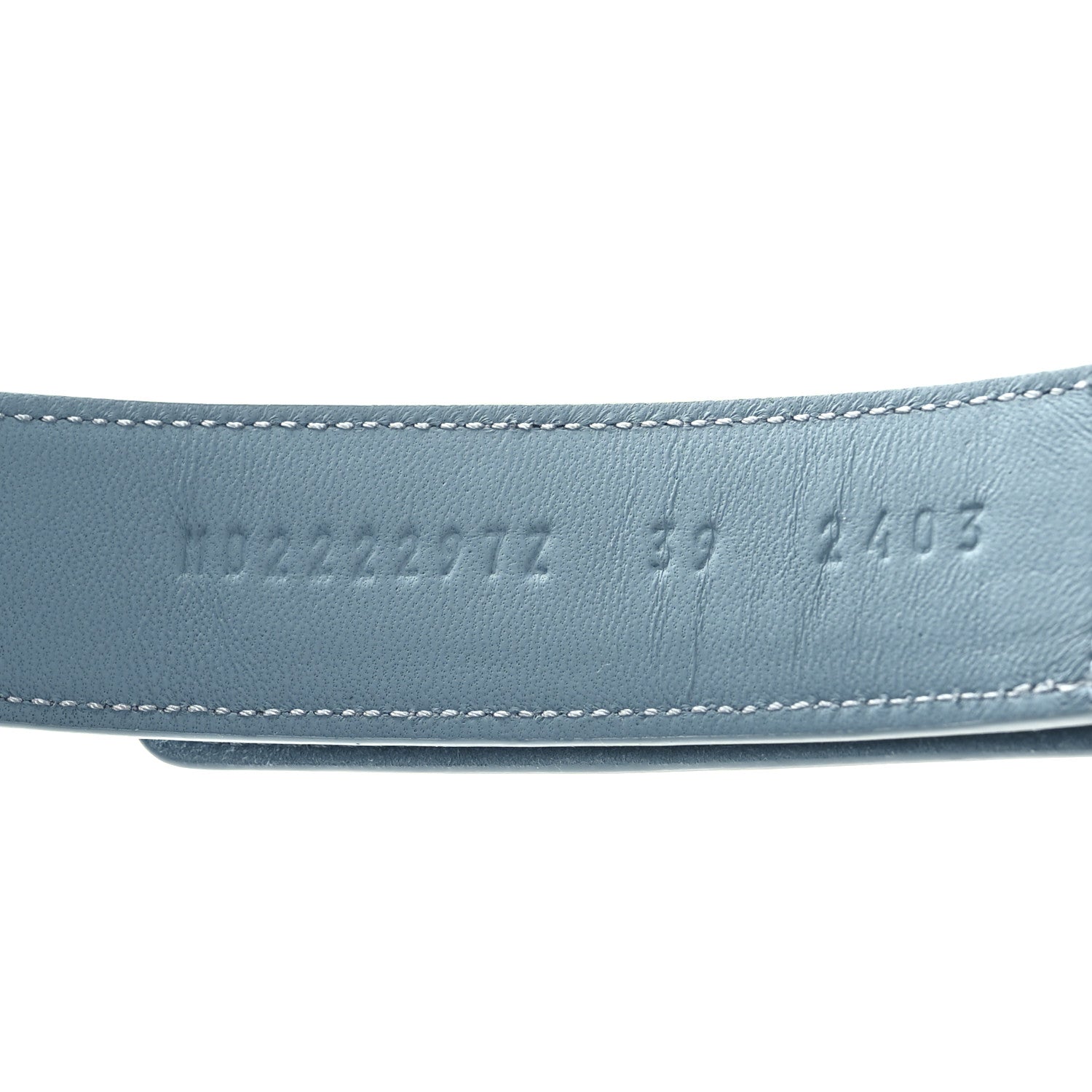 Hermes Suede Goatskin Womens Chypre Sandals 39 Bleu Mineral 7 of 10