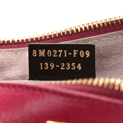 Fendi Vitello Elite Pochette Amarena 6 of 9