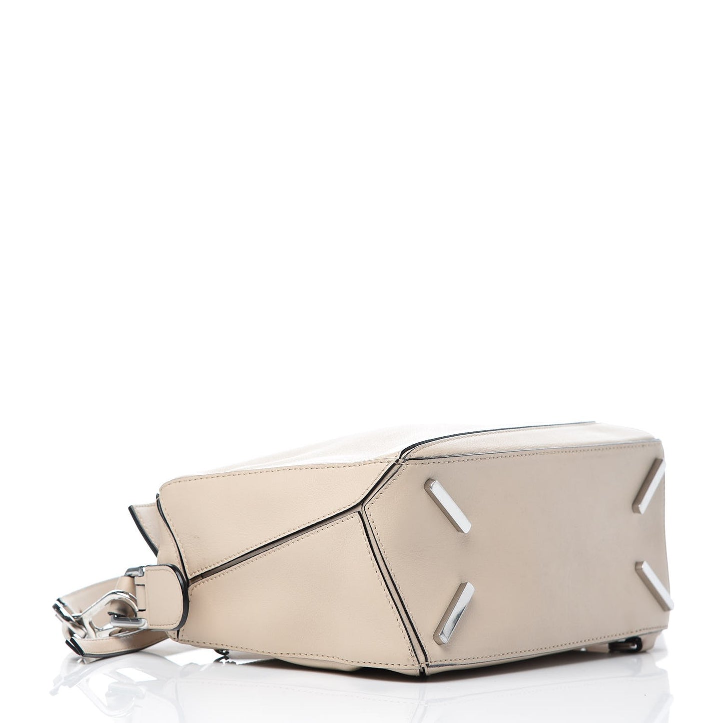 Calfskin Small Puzzle Bag Ash