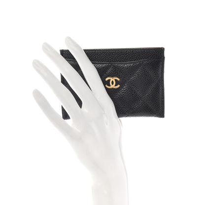 Chanel Caviar Quilted Card Holder Black 2 of 8