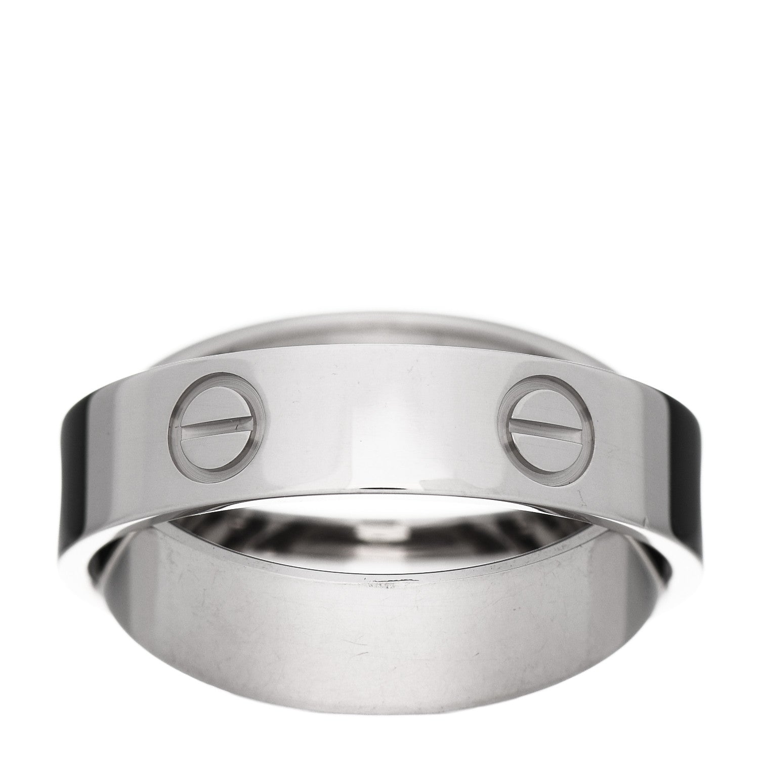 Cartier 18K White Gold 5.5mm Astro LOVE Ring 57 8 3 of 7