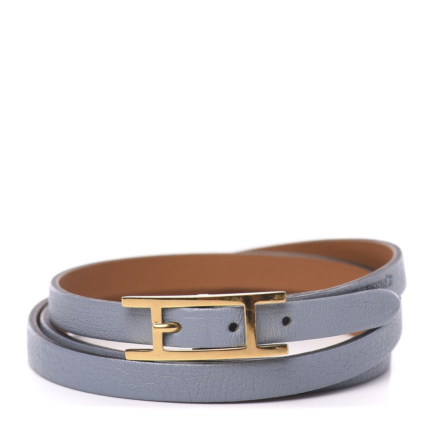 Swift Hapi 3 MM Triple Tour Wrap Bracelet M Bleu Lin