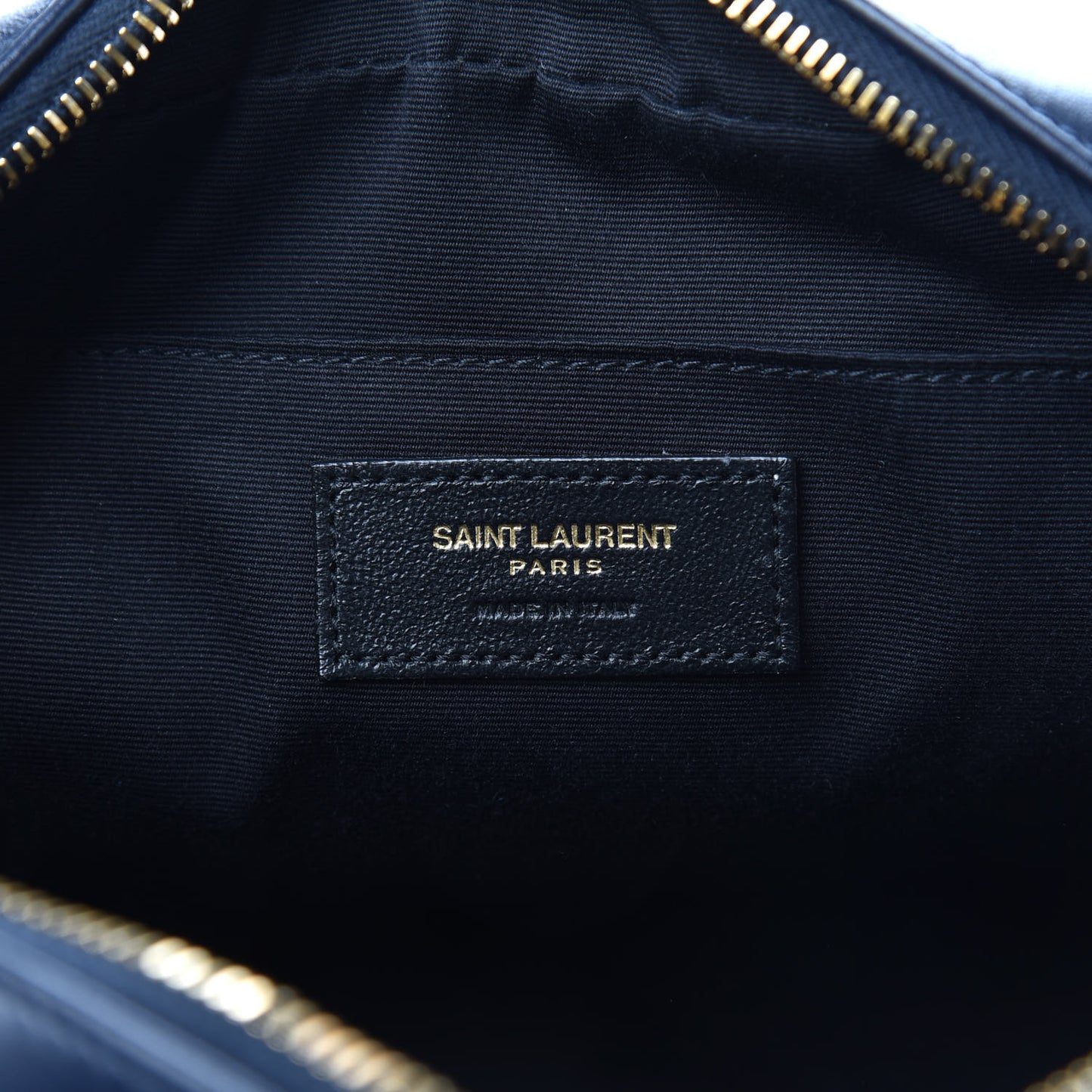 Calfskin Matelasse Monogram Lou Camera Bag Navy