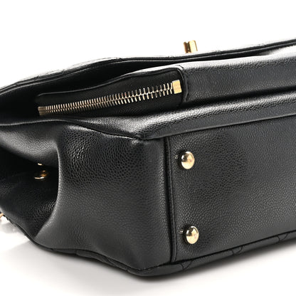 Chanel Caviar Quilted Medium Business Affinity Flap Black 9 of 10