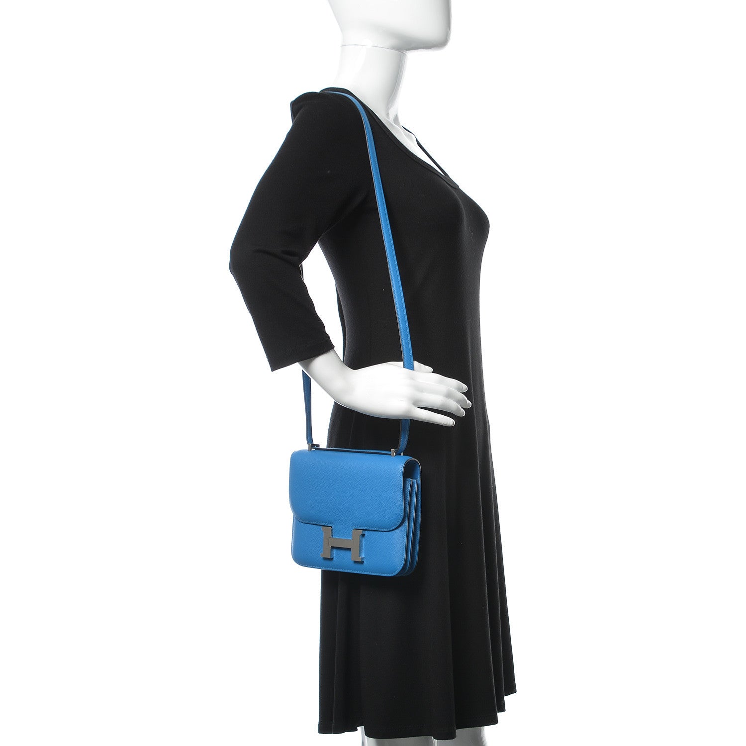 Hermes Evercolor Constance 18 Bleu Hydra 2 of 9