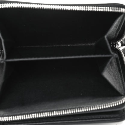 Balenciaga Calfskin Everyday Multi Zip Wallet Black 5 of 10