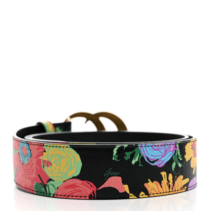 Gucci x Ken Scott Calfskin Double G 40mm Belt 95 38 Black Multicolor 2 of 6