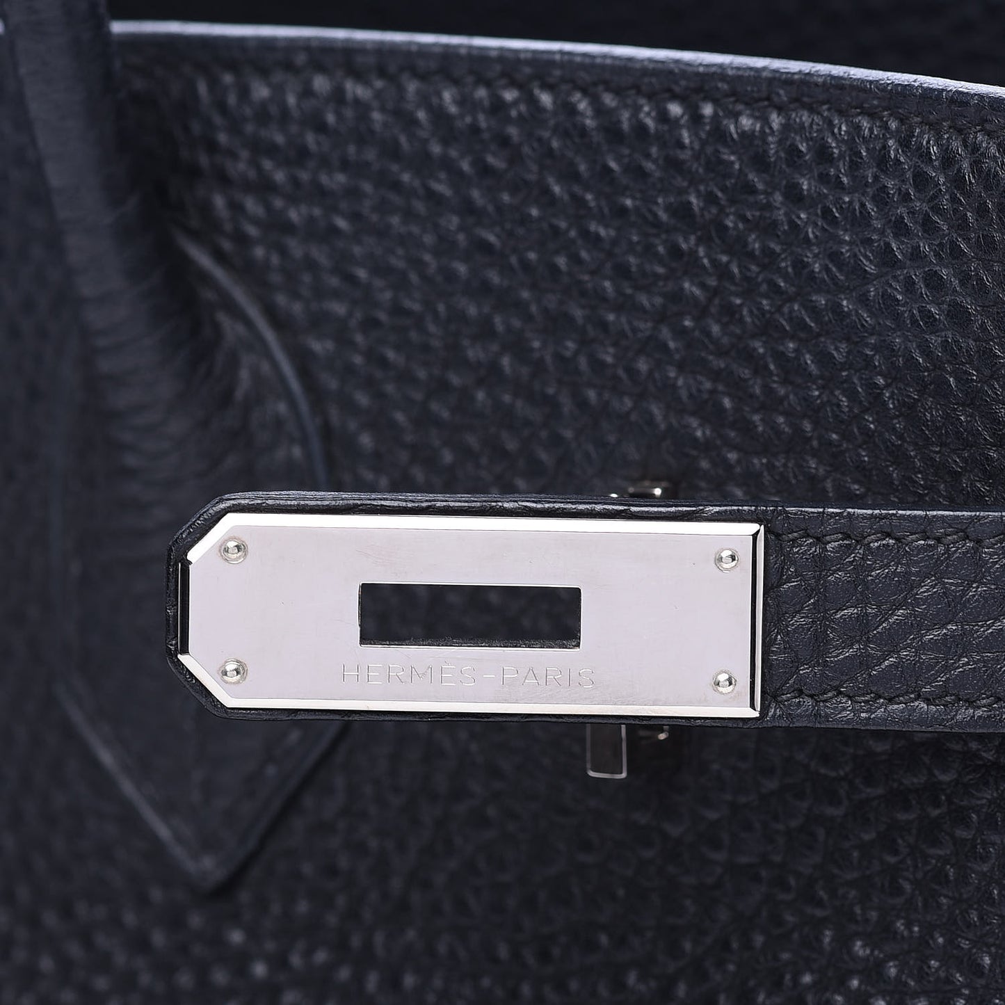 Taurillon Clemence Birkin 35 Black