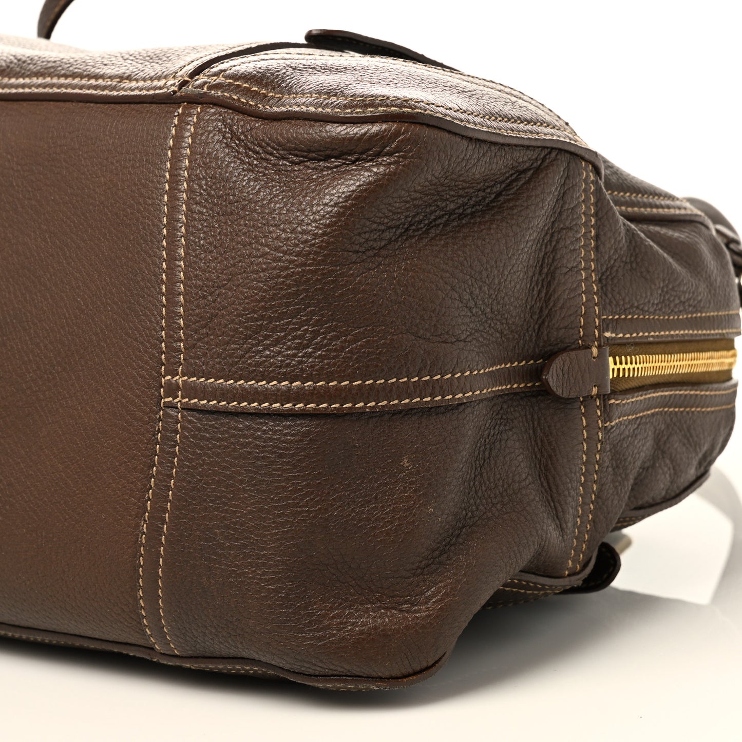 Vitello Daino Satchel Bruciato