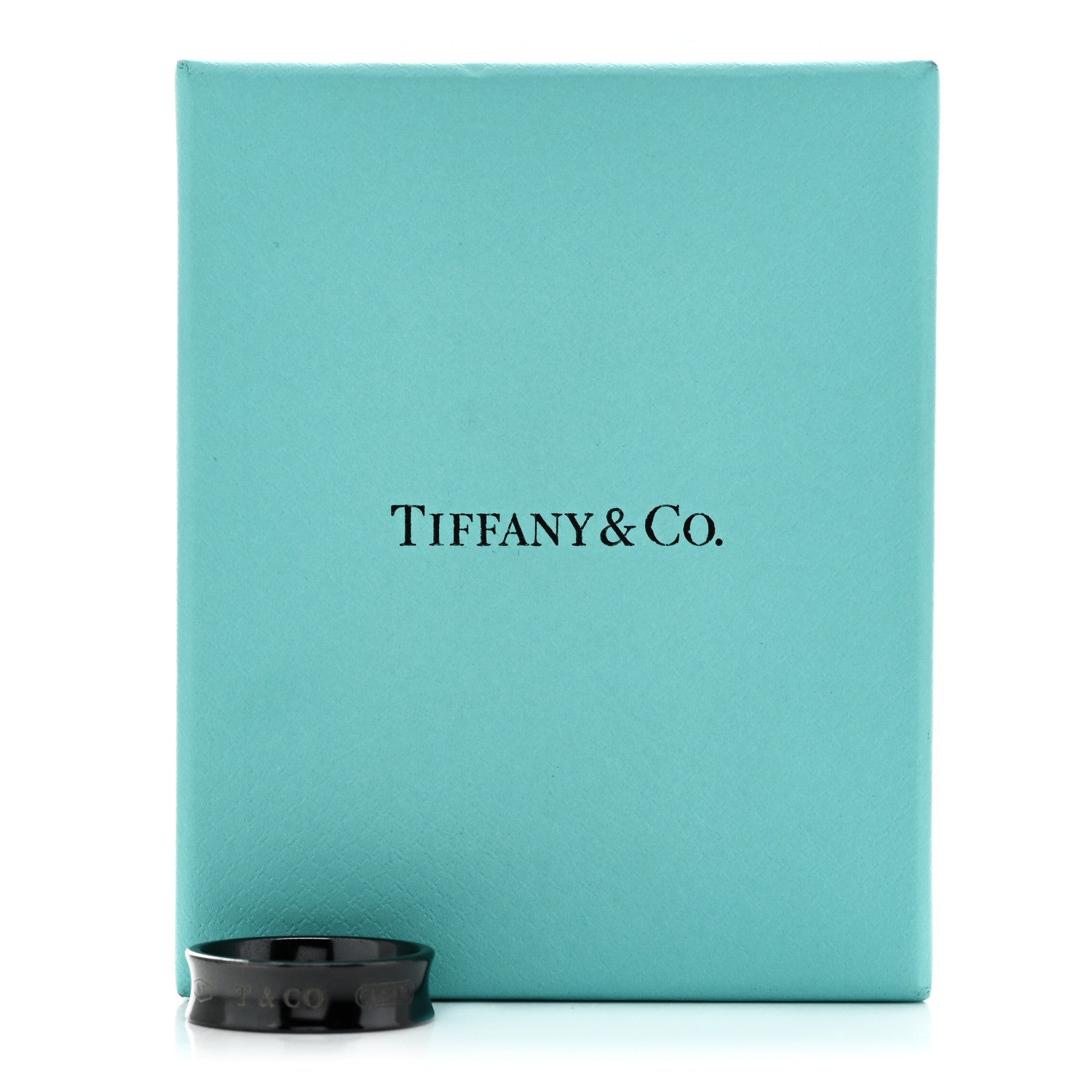Tiffany Titanium 1837 Band Ring 65 11 5 of 5
