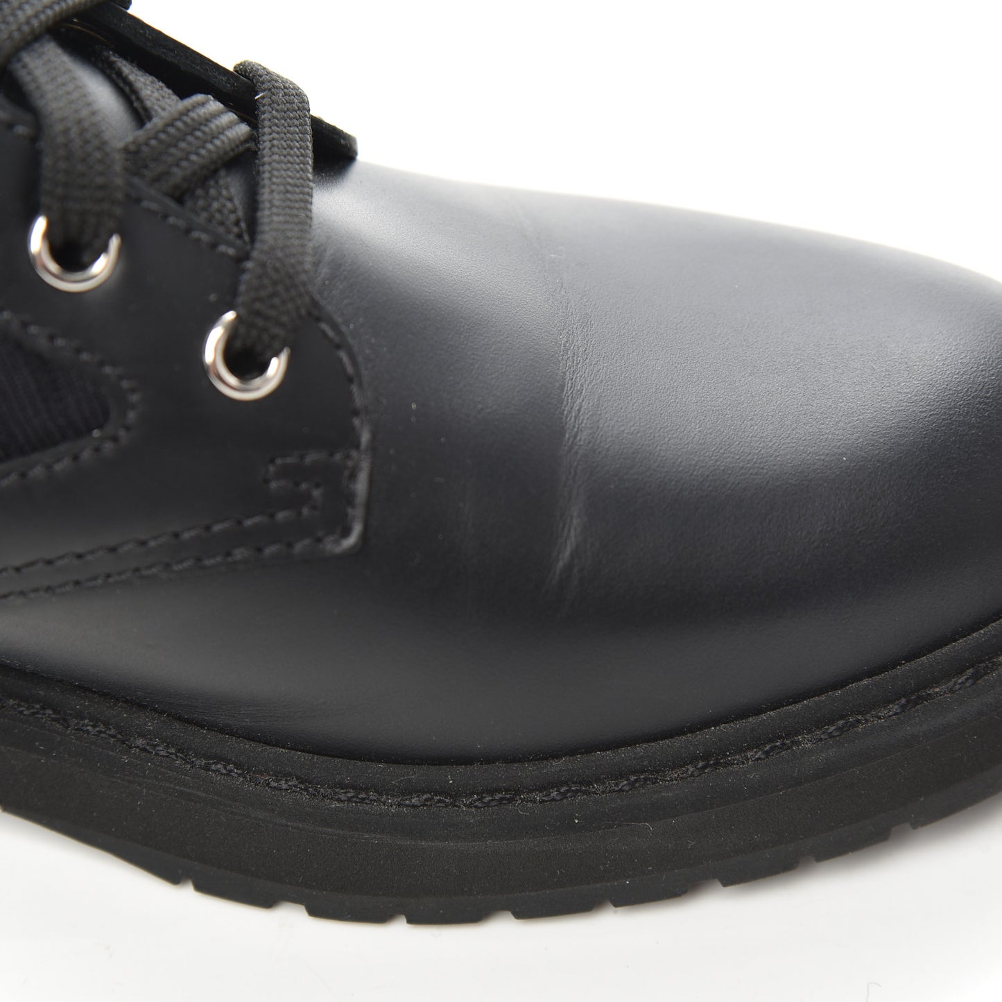 Calfskin Stretch Fabric Rockoko Biker Boots 38 Tobacco Black Marino