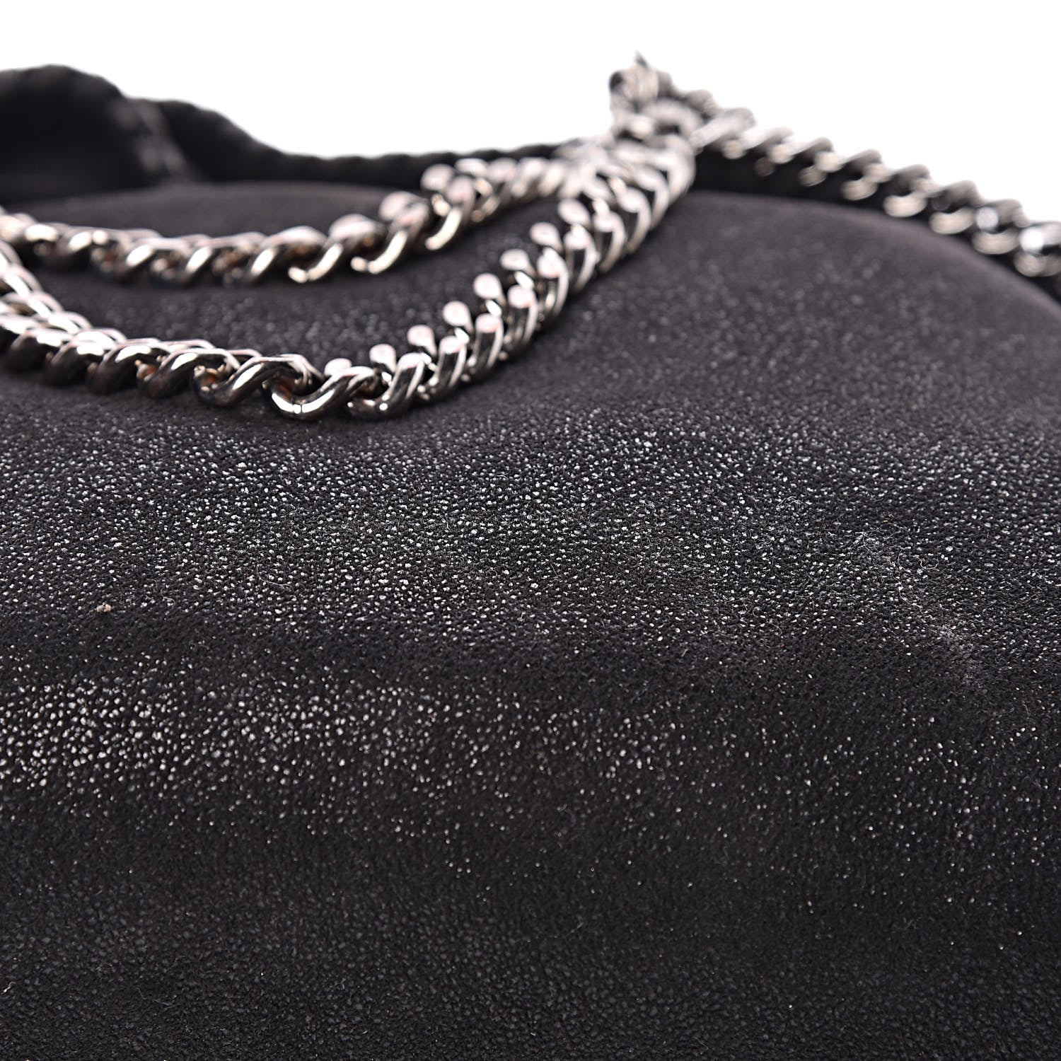 Stella McCartney Shaggy Deer Falabella Fold Over Tote Black 16 of 16