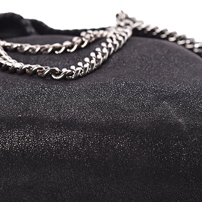 Stella McCartney Shaggy Deer Falabella Fold Over Tote Black 16 of 16
