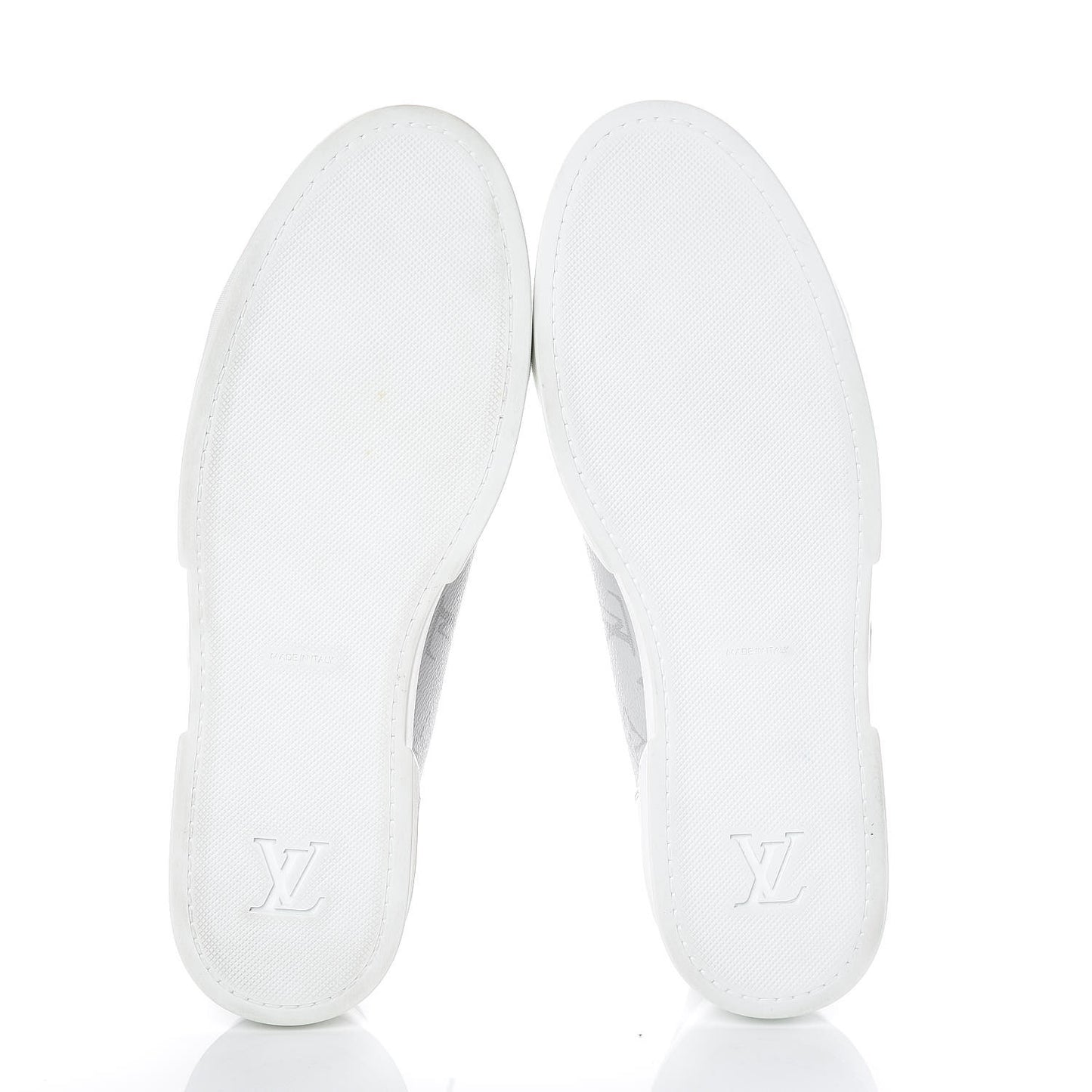 Monogram Match Up Sneakers 7.5 White