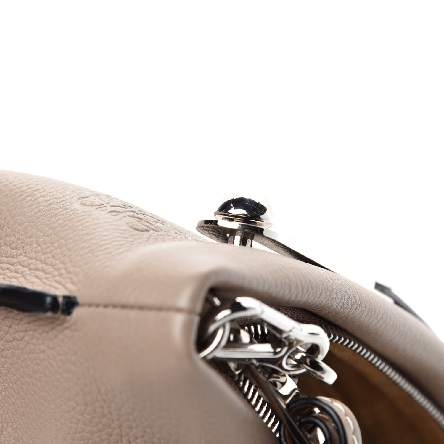 Loewe Grained Calfskin Small Missy Bag Sand 8 of 11