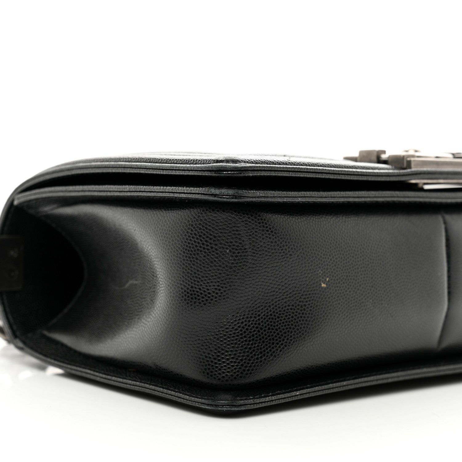 Chanel Caviar Quilted Medium Boy Flap Black 9 of 10