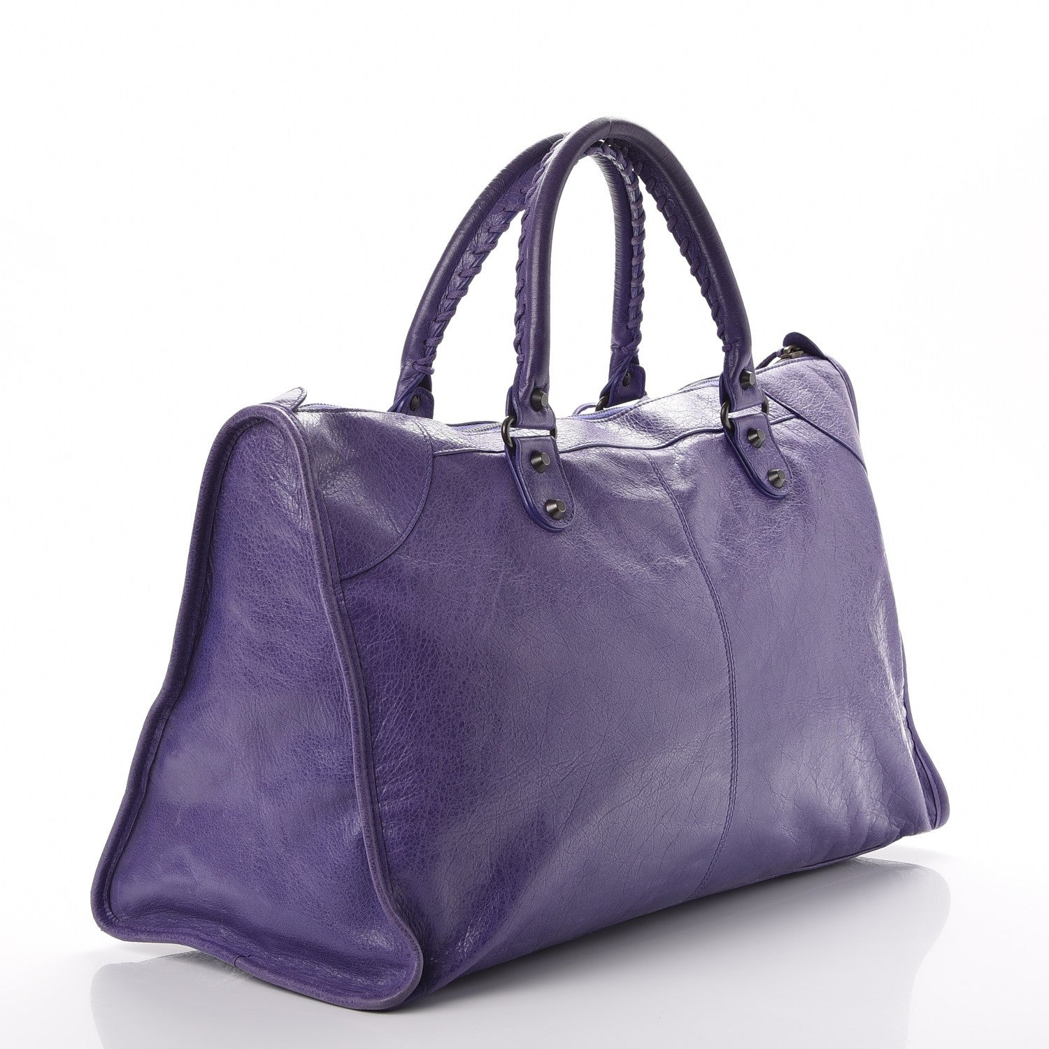 Balenciaga Agneau Classic Hardware Work Bleu Lavande 3 of 8