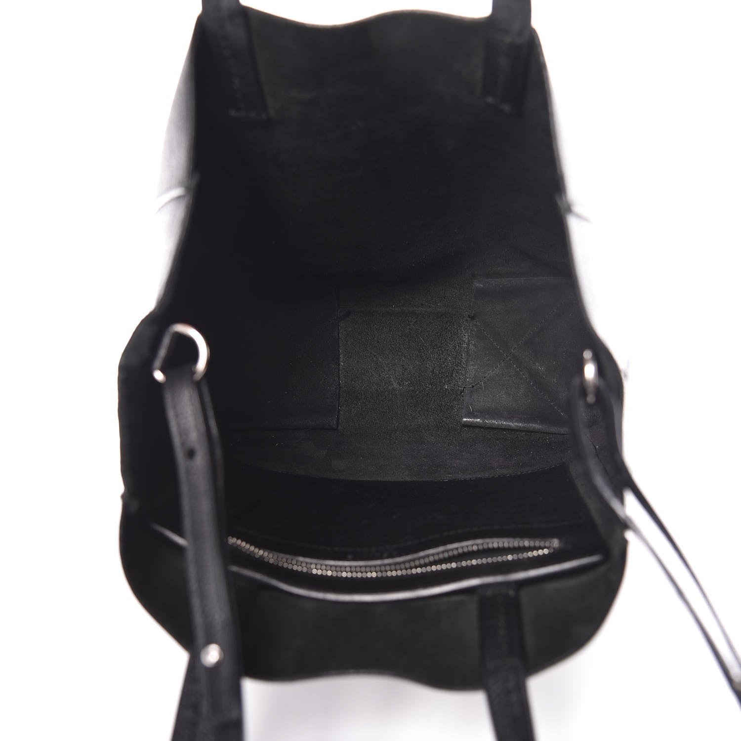 Celine Grained Calfskin Small Vertical Cabas Black 5 of 20