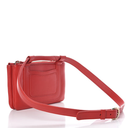 Chanel Lambskin CC Mania Waist Belt Bag Red 3 of 11