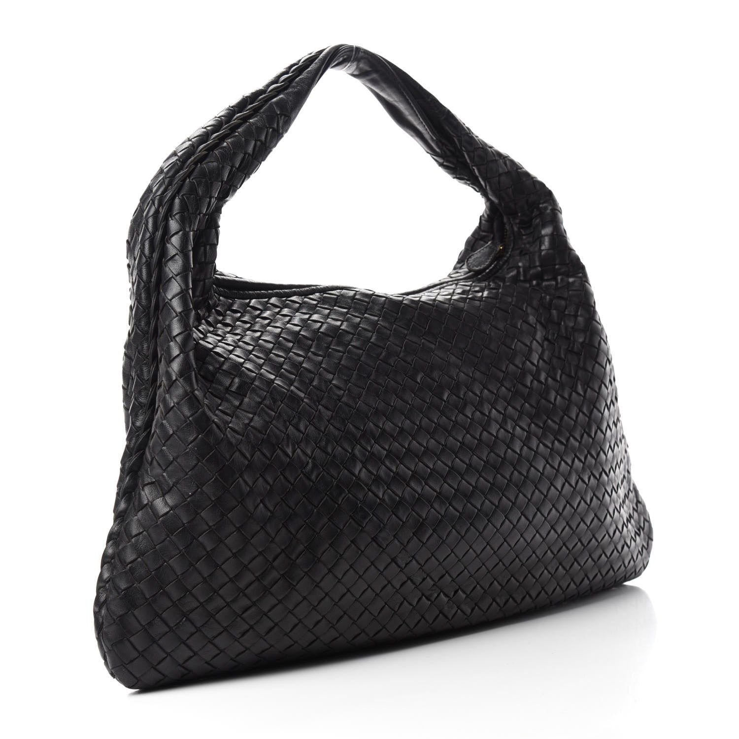 Bottega Veneta Nappa Intrecciato Medium Veneta Hobo Black 3 of 12
