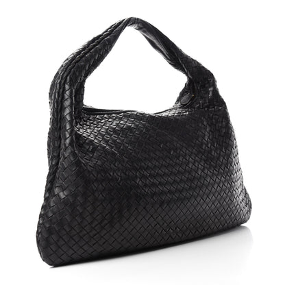 Bottega Veneta Nappa Intrecciato Medium Veneta Hobo Black 3 of 12