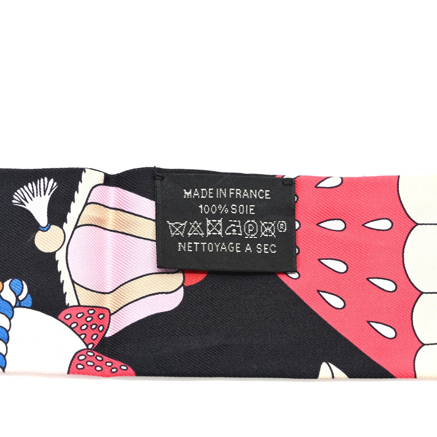 Silk La Patisserie Francaise Charms Twilly Charms Black White Bleu