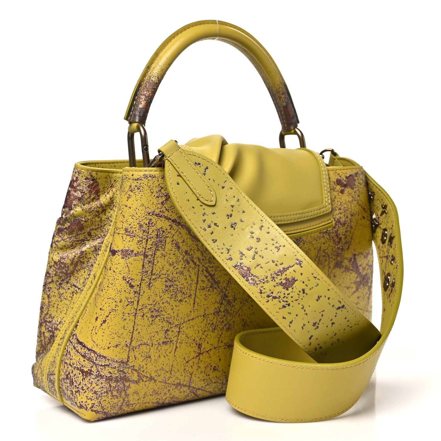 Louis Vuitton X KENNEDY YANKO Taurillon Artycapucines MM Louis Vuitton X KENNEDY YANKO Taurillon Artycapucines MM